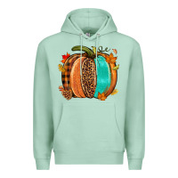 Seafoam Fall leopard pumpkin Premium Hoodie - NancyCooperArtShop