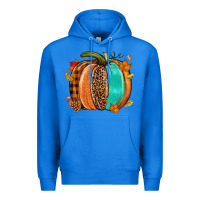 True Royal Fall leopard pumpkin Premium Hoodie - NancyCooperArtShop