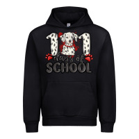 Black 101 days of school Urban Hoodie - MaliasSmallBusiness