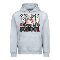 Heather Grey 101 days of school Urban Hoodie - MaliasSmallBusiness