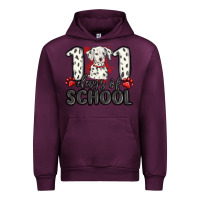 Mauve Wine 101 days of school Urban Hoodie - MaliasSmallBusiness