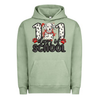 Pigment Oil Green 101 days of school Urban Hoodie - MaliasSmallBusiness