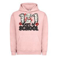 Pigment Salmon 101 days of school Urban Hoodie - MaliasSmallBusiness