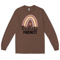 Chestnut kindness Long Sleeve Tee - Unal Design