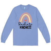 Colony Blue kindness Long Sleeve Tee - Unal Design