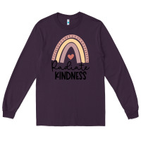 Plum kindness Long Sleeve Tee - Unal Design