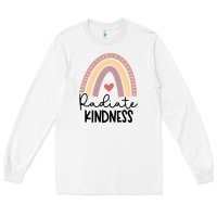 White kindness Long Sleeve Tee - Unal Design