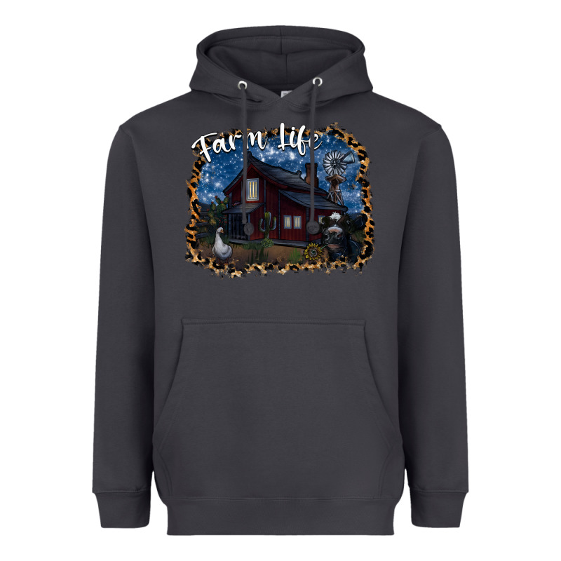 Farm Life2 Heavyweight Hoodie by SublimationCraftShop | Teevron
