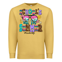 Antique Gold school's out for summer teacherlife Premium Sweatshirt - AdoDesignShop