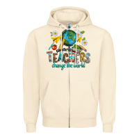 Sandshell teachers change the world Zipper Hoodie - texasbilliewilder