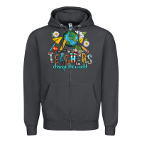 Smoke teachers change the world Zipper Hoodie - texasbilliewilder