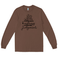 Chestnut kindness Long Sleeve Tee - Unal Design