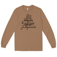 Toasted Coconut kindness Long Sleeve Tee - Unal Design