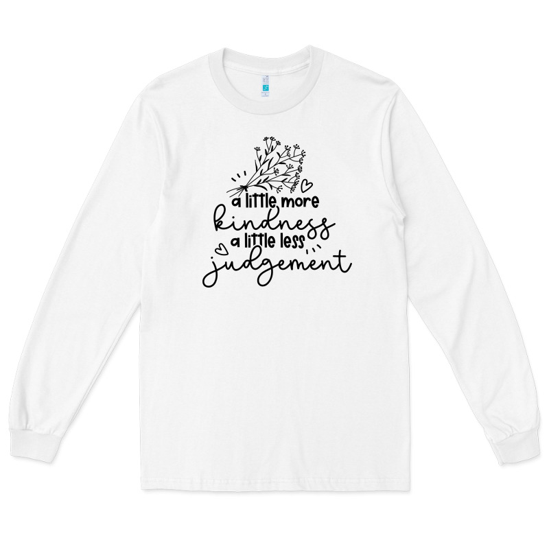Kindness Long Sleeve Tee by Unal Design | Teevron