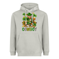 Moon Dust One lucky cowboy with st. patricks elf Heavyweight Hoodie - Neo Western