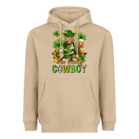 Mushroom One lucky cowboy with st. patricks elf Heavyweight Hoodie - Neo Western