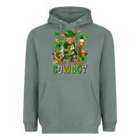 Sage One lucky cowboy with st. patricks elf Heavyweight Hoodie - Neo Western
