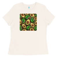 Bone avocados with wood and leopard background mug  coaster Ladies Tee - BarkalooDesign