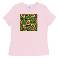 Bubblegum Pink avocados with wood and leopard background mug  coaster Ladies Tee - BarkalooDesign
