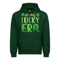 Forest Green in my lucky era st. patrick's day Urban Hoodie - MaliasSmallBusiness