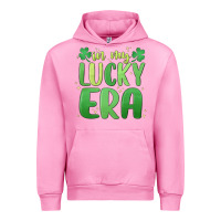 Fuchsia Pink in my lucky era st. patrick's day Urban Hoodie - MaliasSmallBusiness