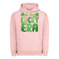Pigment Salmon in my lucky era st. patrick's day Urban Hoodie - MaliasSmallBusiness