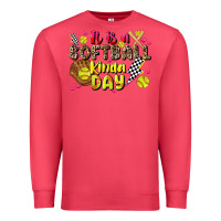 Cardinal it is a softball kinda day Premium Sweatshirt - JahusDesignShop