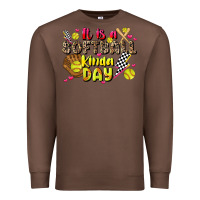 Chestnut it is a softball kinda day Premium Sweatshirt - JahusDesignShop