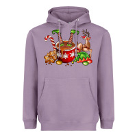 Lavender chocolate elf Heavyweight Hoodie - FaDigitalArtStudio