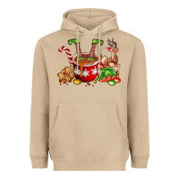 Mushroom chocolate elf Heavyweight Hoodie - FaDigitalArtStudio