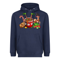 Navy chocolate elf Heavyweight Hoodie - FaDigitalArtStudio