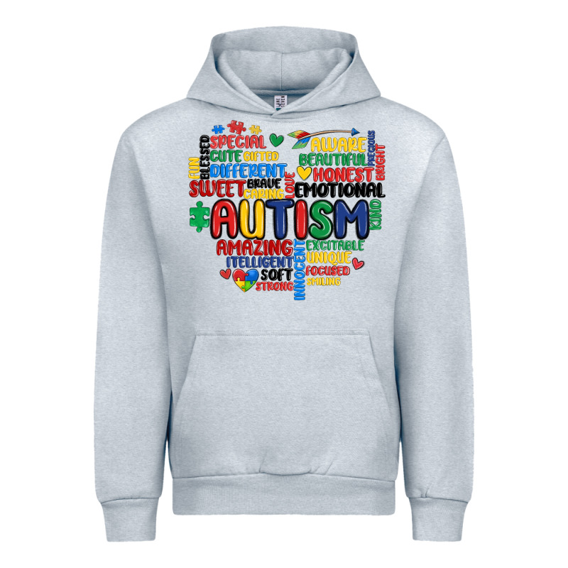 Autism Heart Urban Hoodie by MaliasSmallBusiness | Teevron