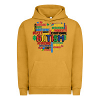 Pigment Peanut Butter autism heart Urban Hoodie - MaliasSmallBusiness