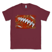 Burgundy American football background Classic Tee - texasbilliewilder