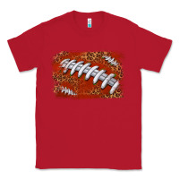 Red American football background Classic Tee - texasbilliewilder