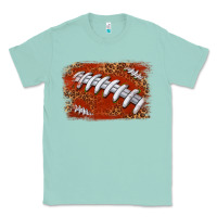 Seafoam American football background Classic Tee - texasbilliewilder