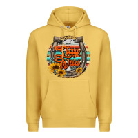 Antique Gold stay wild horseshoe Premium Hoodie - Jasminsmagicworld