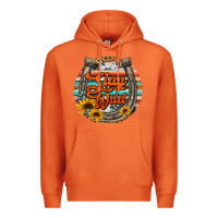 Carrot stay wild horseshoe Premium Hoodie - Jasminsmagicworld