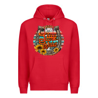 Red stay wild horseshoe Premium Hoodie - Jasminsmagicworld