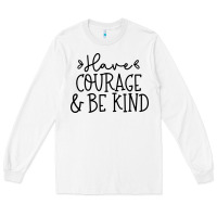 White be kind Long Sleeve Tee - Unal Design