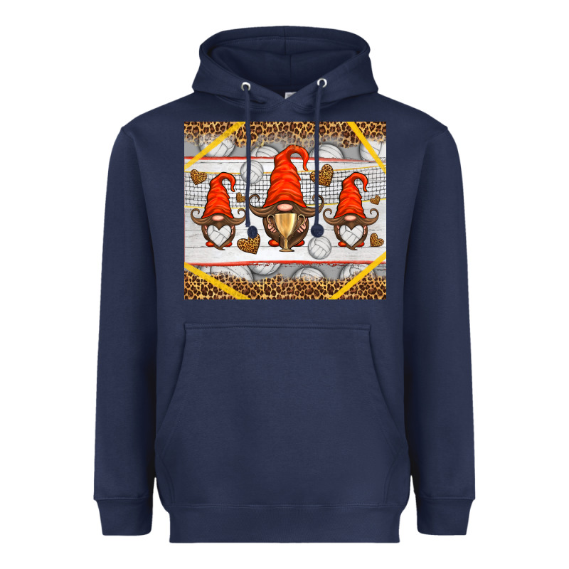 Western Volleyball Gnome Heavyweight Hoodie by HRA Design Shop | Teevron