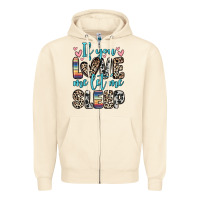 Sandshell if you love me let me sleep Zipper Hoodie - Zillion Design Studio
