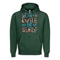 Sports Green if you love me let me sleep Zipper Hoodie - Zillion Design Studio