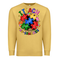 Antique Gold i teach au some kids Premium Sweatshirt - JahusDesignShop