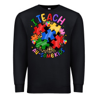 Black i teach au some kids Premium Sweatshirt - JahusDesignShop
