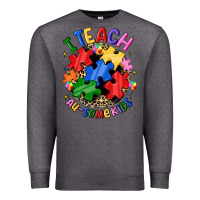 Charcoal Heather i teach au some kids Premium Sweatshirt - JahusDesignShop