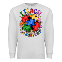 Dove Grey i teach au some kids Premium Sweatshirt - JahusDesignShop