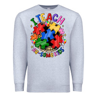 Heather Grey i teach au some kids Premium Sweatshirt - JahusDesignShop
