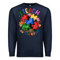Navy i teach au some kids Premium Sweatshirt - JahusDesignShop