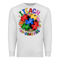 Oatmeal Heather i teach au some kids Premium Sweatshirt - JahusDesignShop